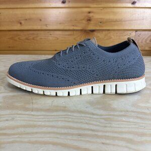 Gray Knit Men's Casual Shoes